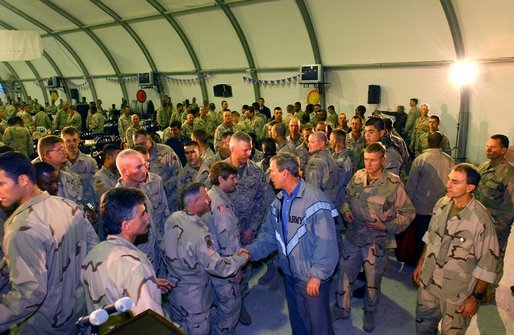 File:George Bush visits Baghdad for Thanksgiving, November 2003.jpg