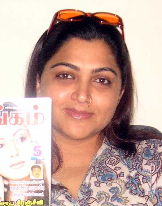 Khushbu Sundar - Wikipedia