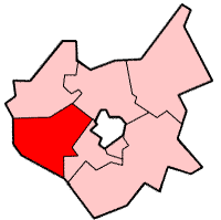 Arrondissement de Hinckley et Bosworth - Carte