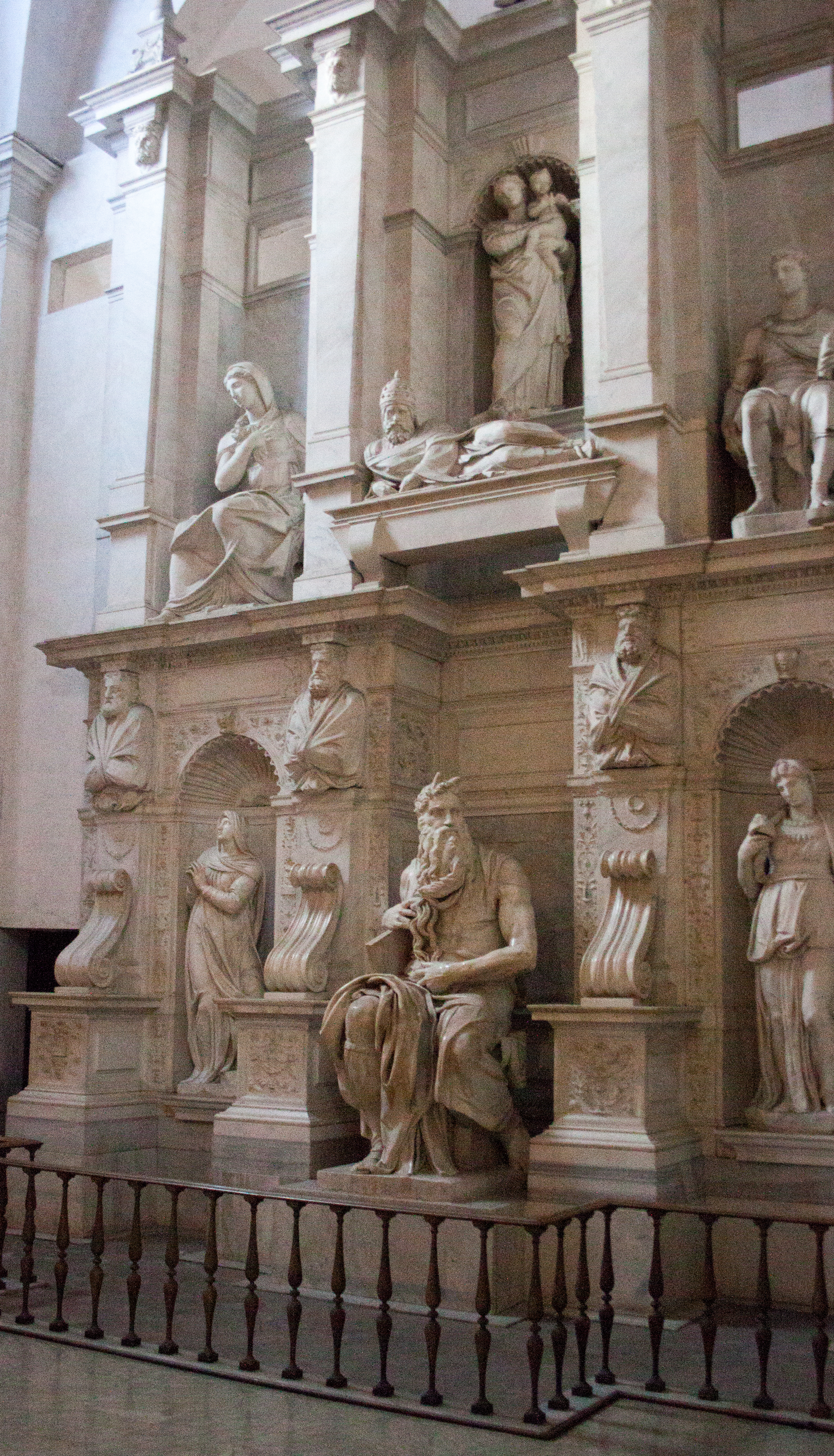 File Michelangelo Moses San Pietro In Vincoli 9 Jpg Wikimedia Commons