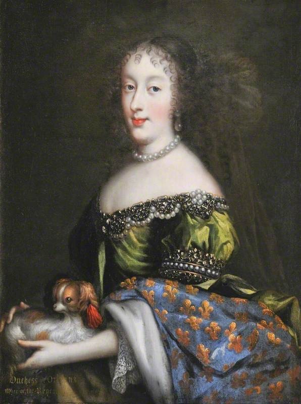 Nocret and studio - Henrietta of England, Duchess of Orleans - Plas Newydd.jpg