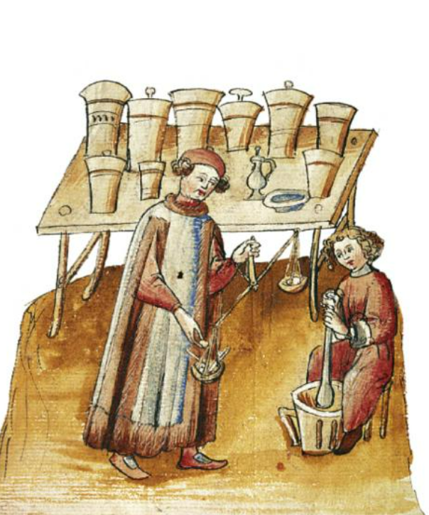 File:Patient at a Medieval Apothecary.png - Wikimedia Commons