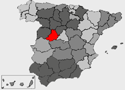 Lag vun der Provënz Ávila