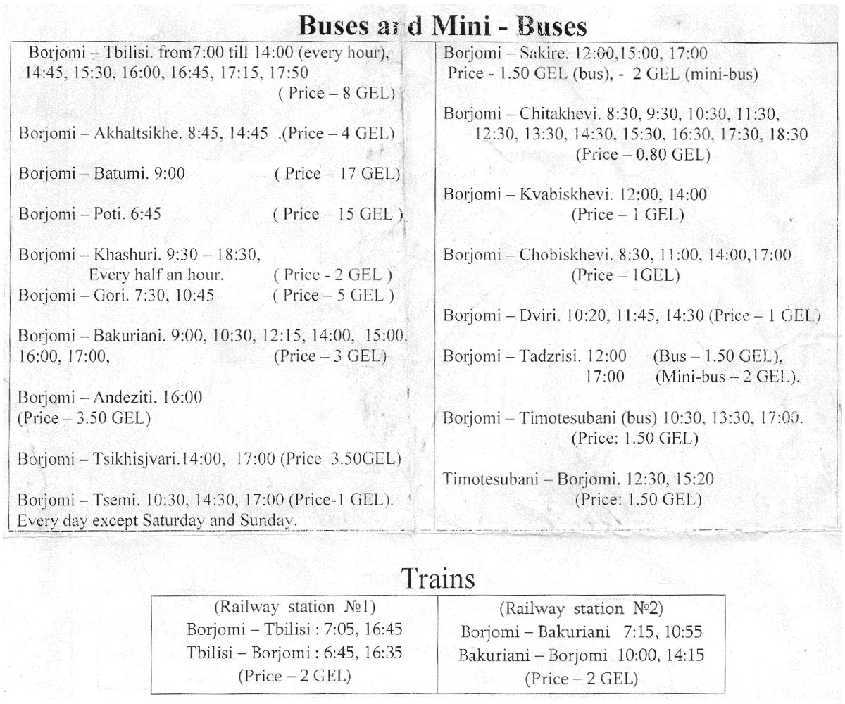 Тбилиси автобусы расписание. Маршрутка Боржоми-Тбилиси. Расписание маршруток Тбилиси Ахалцихе. Автобус Тбилиси Боржоми. Расписание Тбилиси Боржоми.