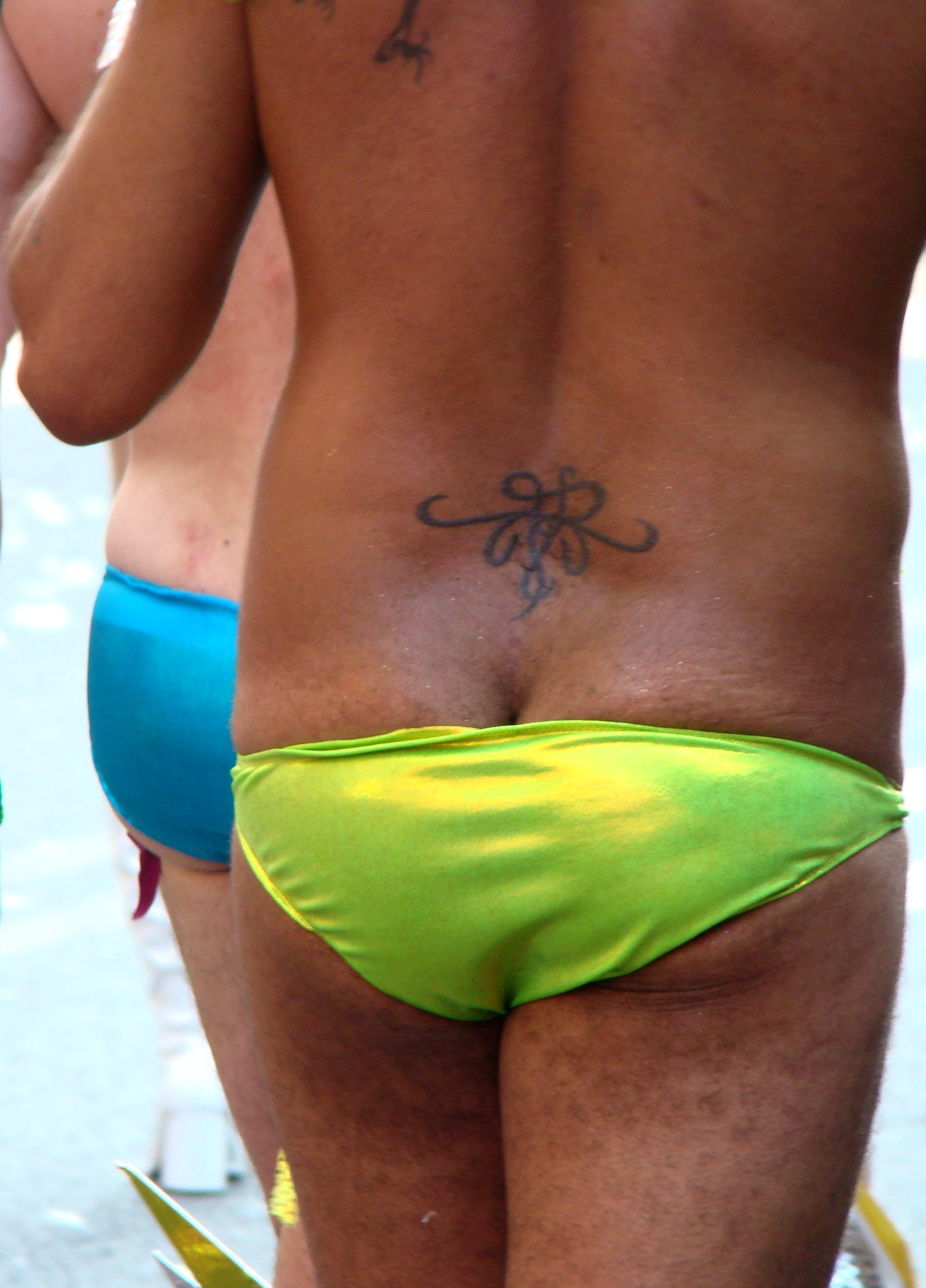 Mens tramp stamp