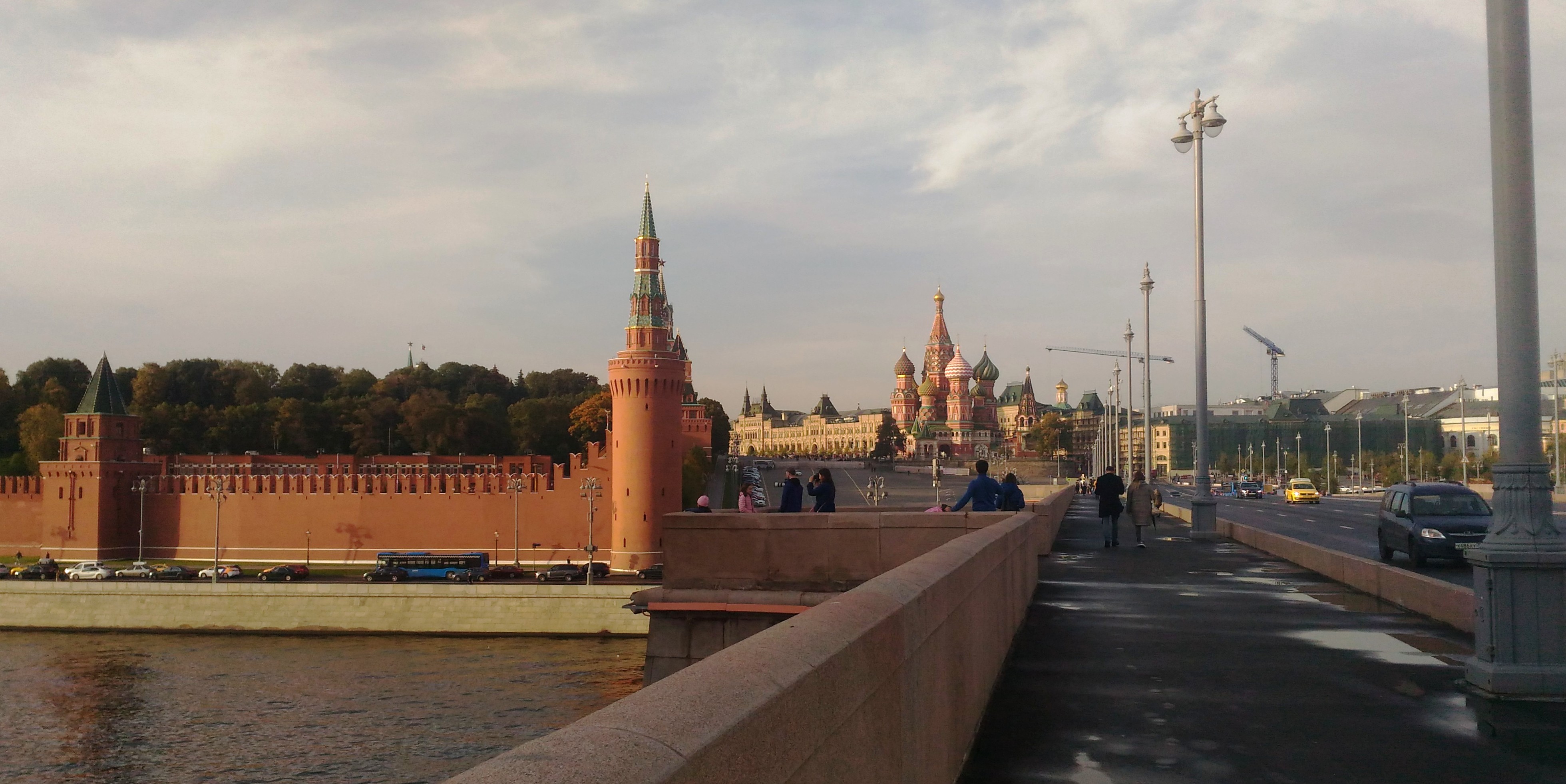 Боровицкий мост Кремлевская набережная