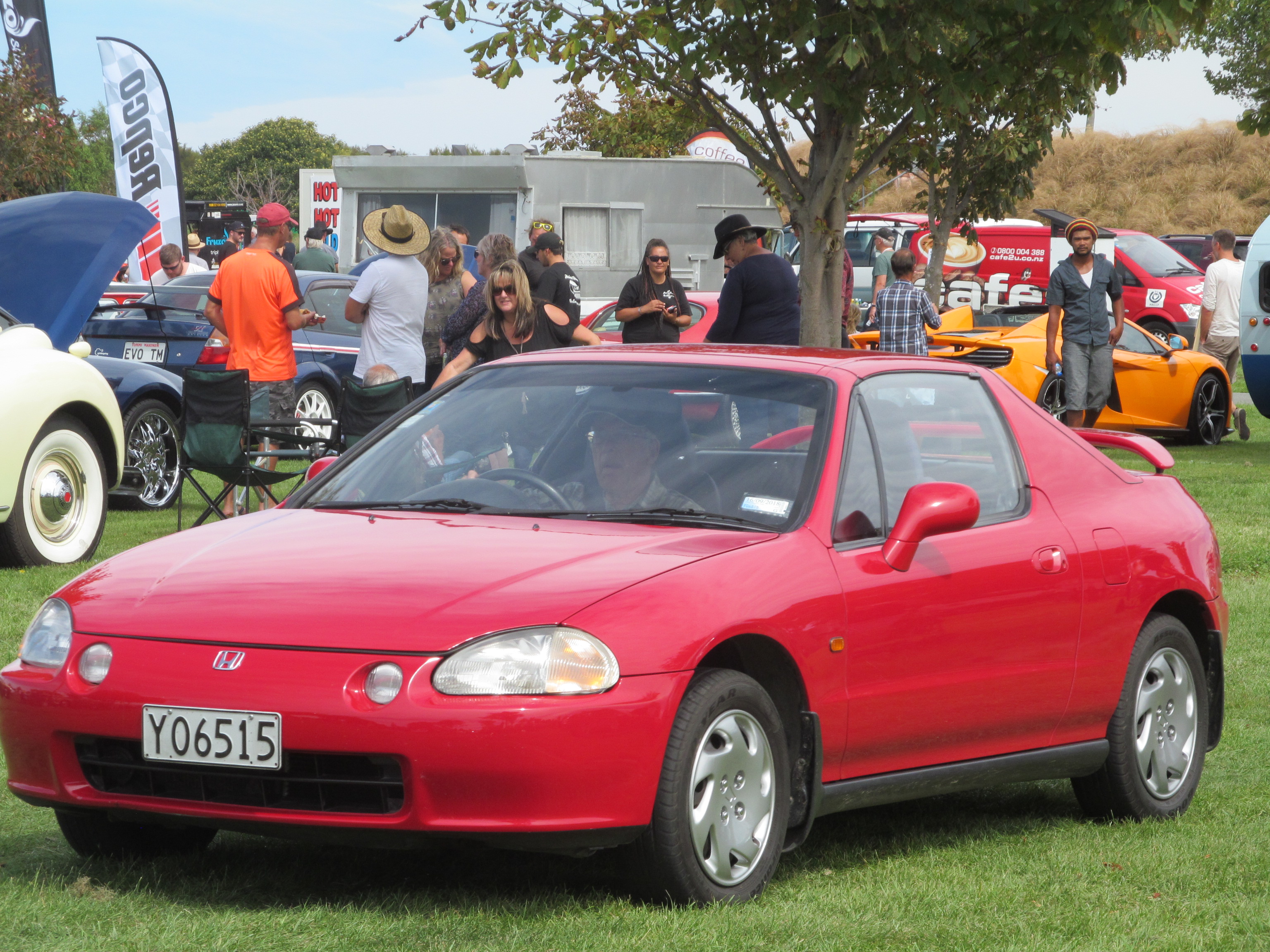 Хонда 1994. Honda CR-X III del Sol 1.6 MT. Хонда CR X del Sol голубая.