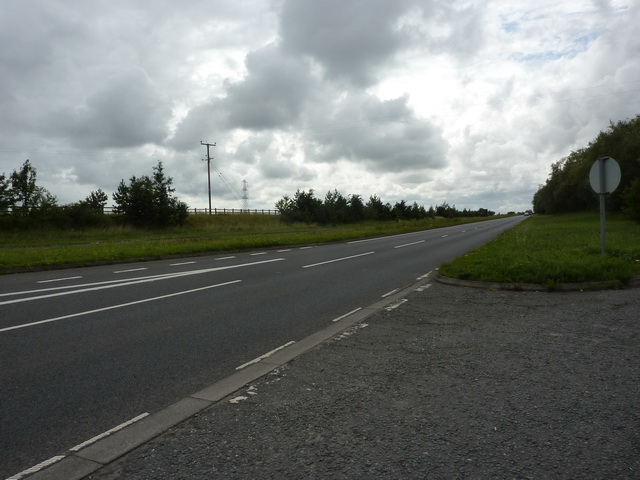 File:A689 southwest of Claxton Bridge - geograph.org.uk - 2640313.jpg