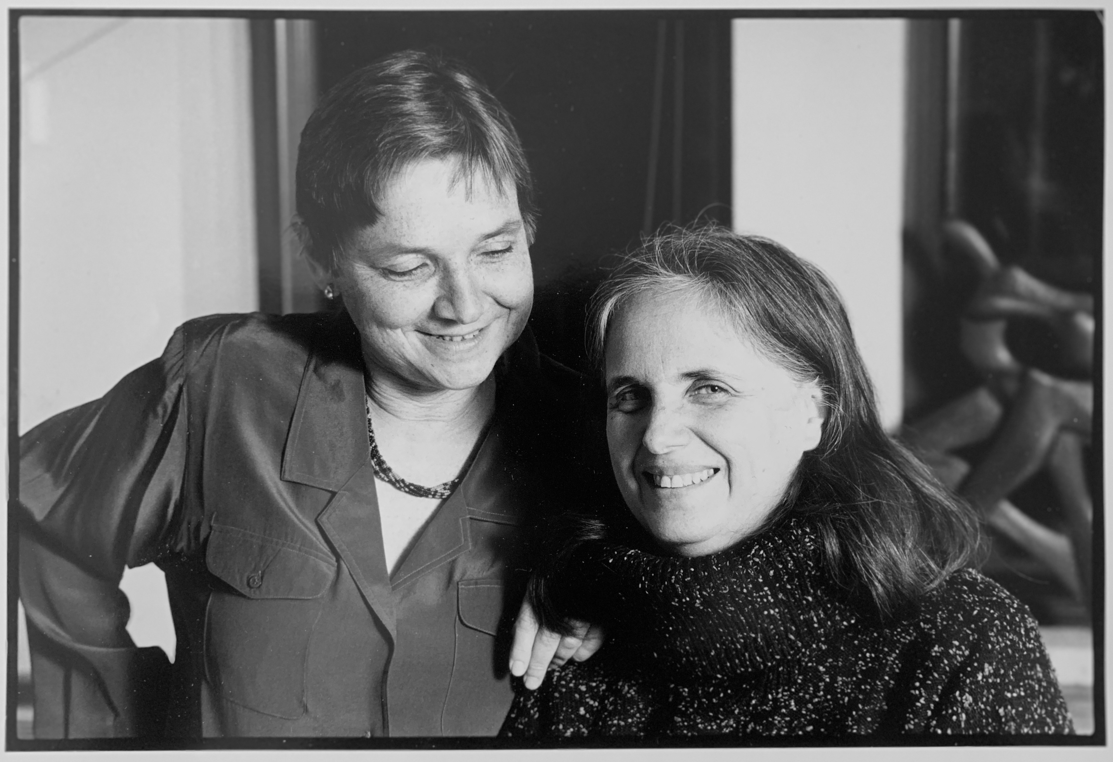 alt=Adrienne Rich with Susan Sherman