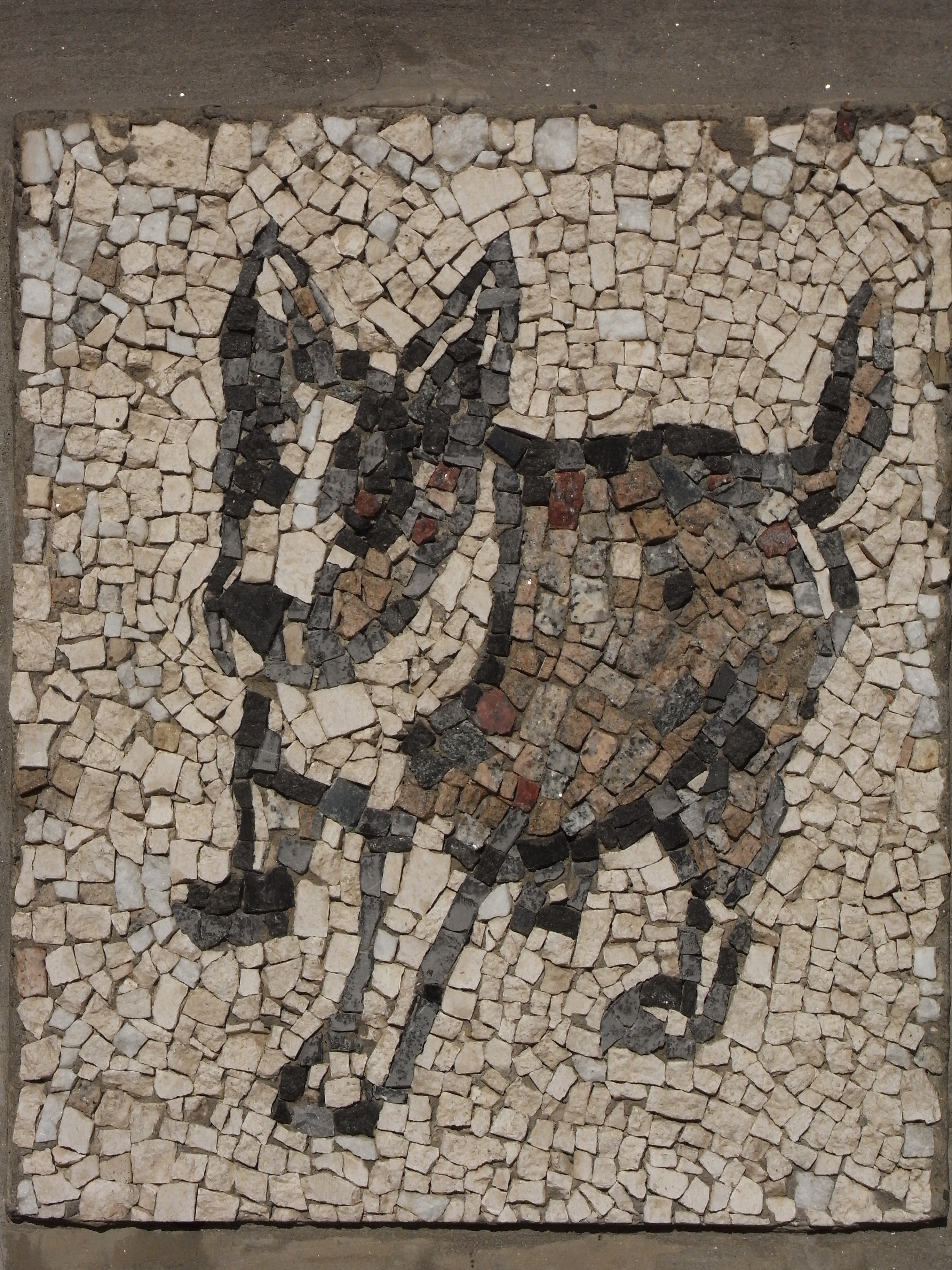 Мозаика 6 см. - [ ] Belgrade Zoo Mosaic Wall. Куйбышев НСО зоо мозайка.