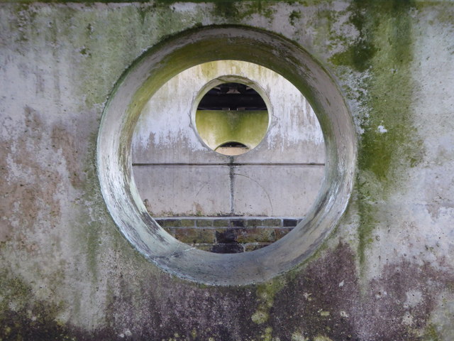 File:Concrete support pillars under the lifeboat slipway at Sennen - geograph.org.uk - 5250025.jpg