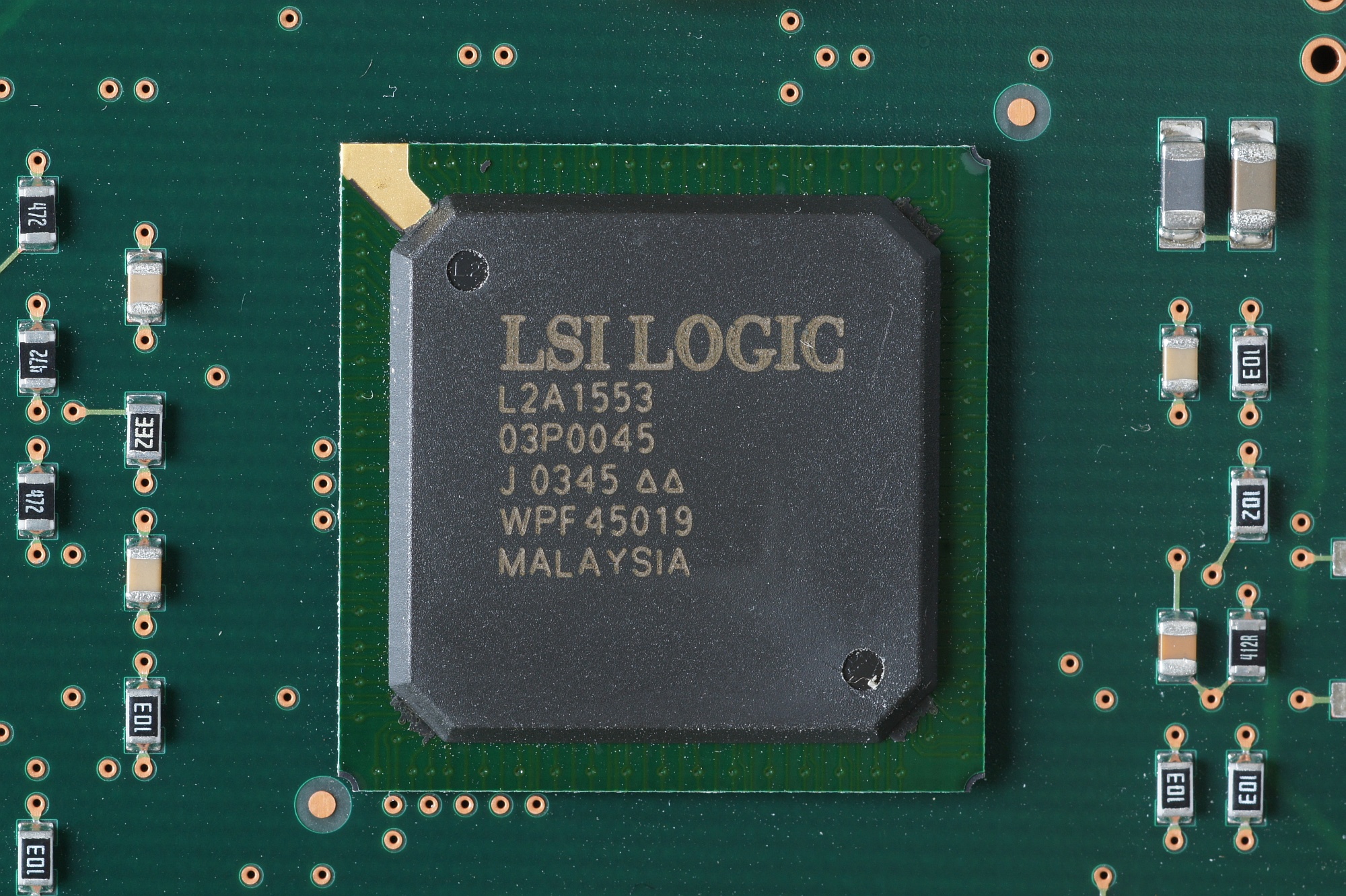 File:IBM SCSI-Karte LSI-chip DSC00566 