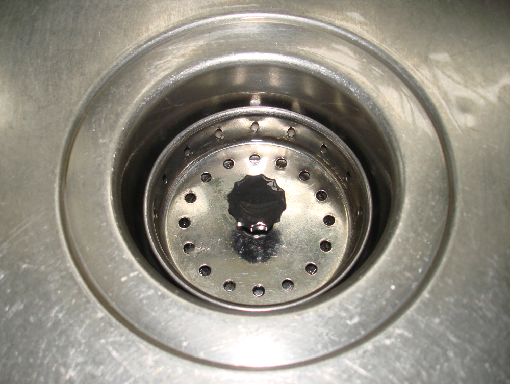 File:Kitchen sink drain.jpg - Wikimedia Commons