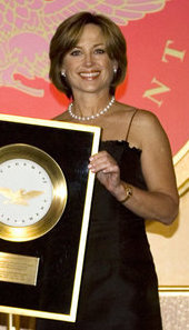 Laura Bush and Dorothy Hamill (cropped) - Hamill