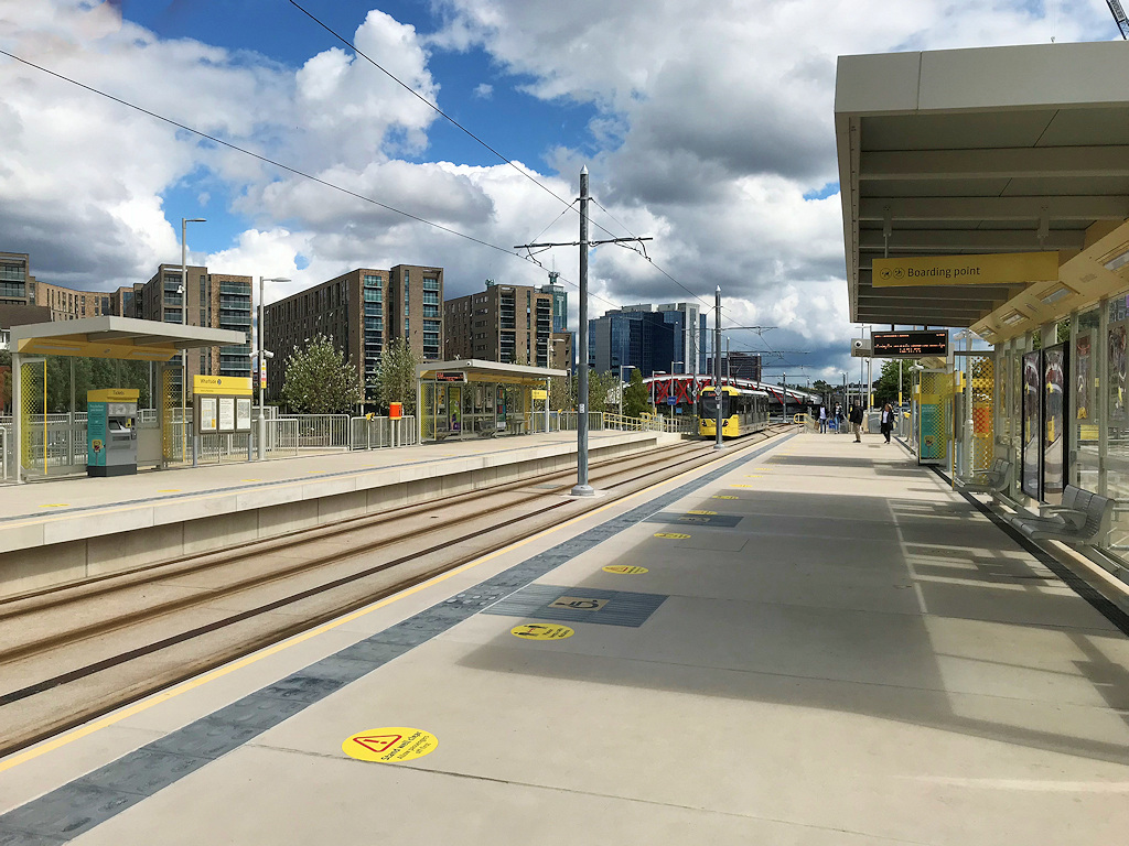 Wharfside tram stop