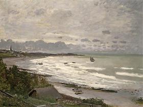 File:Monet - the-beach-at-saint-adresse.jpg