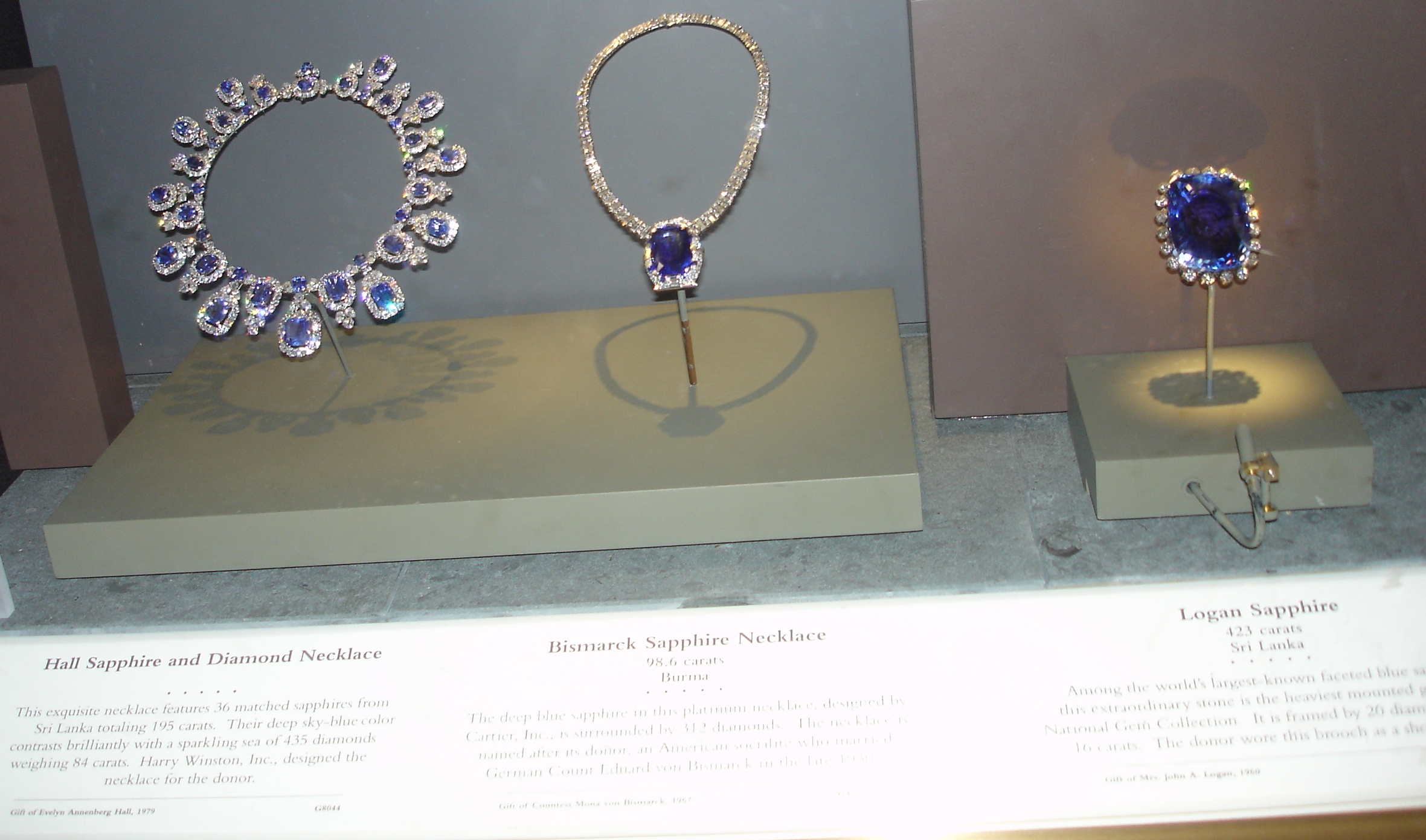 Hall Sapphire and Diamond Necklace - Wikipedia