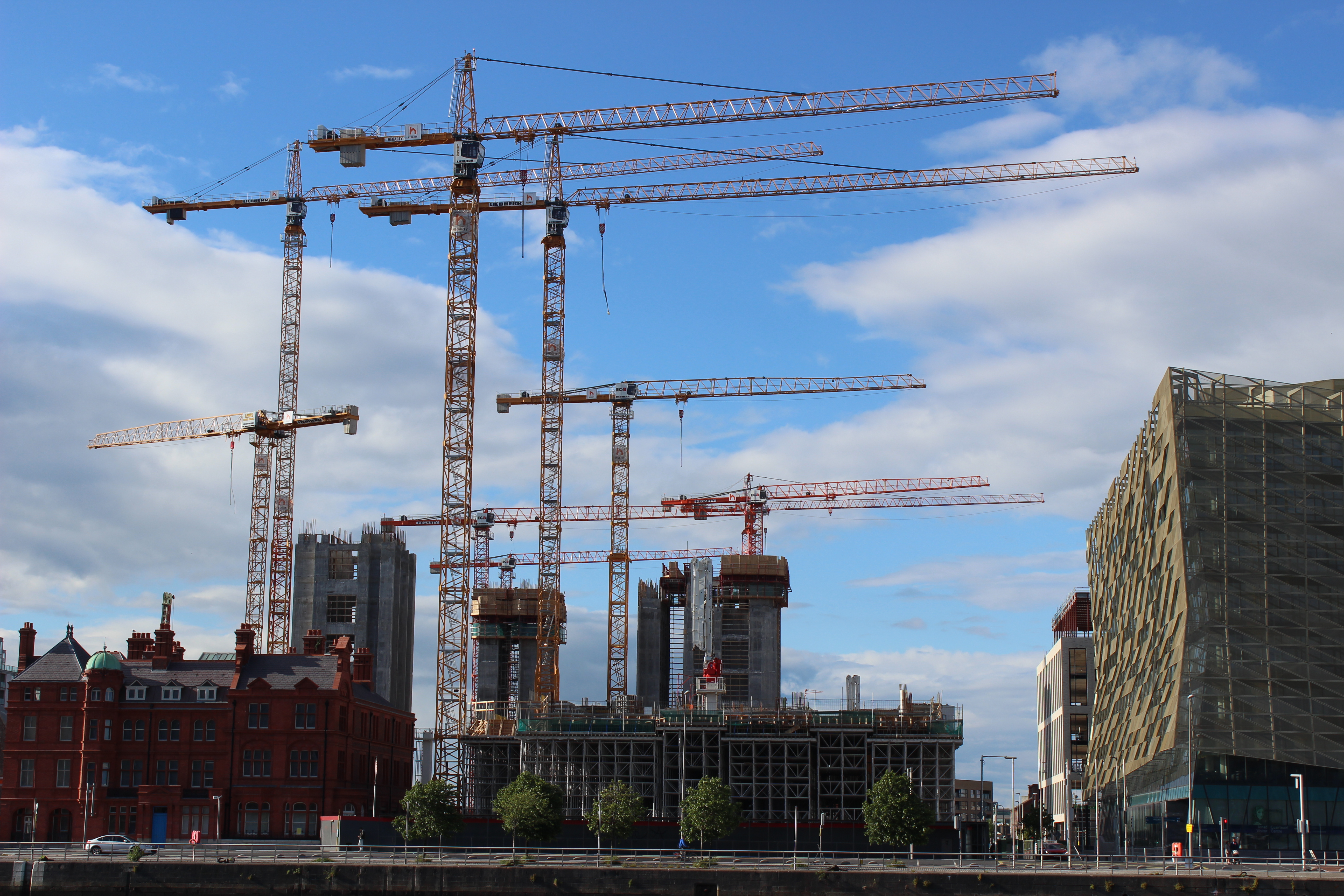 North wall. Central Bank of Ireland.