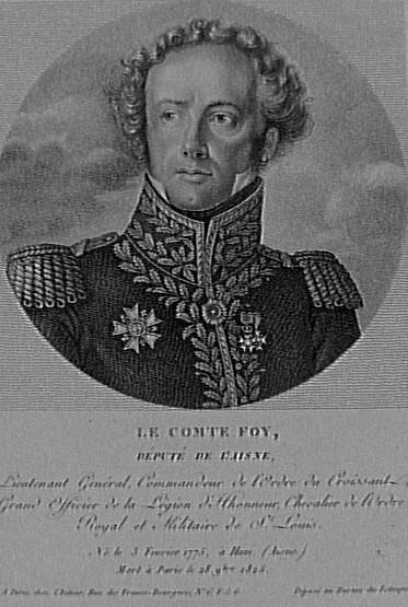 File:Portrait du comte Foy (1775-1825), député de l'Aisne, lieutenant général, Commandeur de l'ordre du Croissant, grand officier de la Légion d'Honneur..jpg