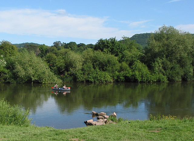 File:River Wye at Wilton Bridge - geograph.org.uk - 453758.jpg