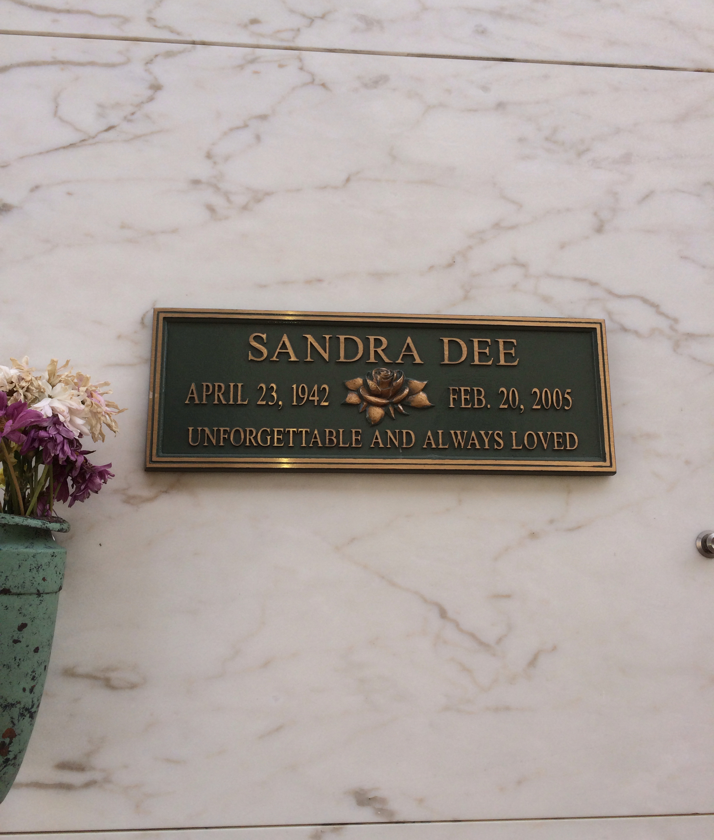 Pics sandra dee Sandra Dee