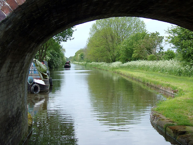 File:Shropshire Union Canal at Little Onn, Staffordshire - geograph.org.uk - 1384478.jpg