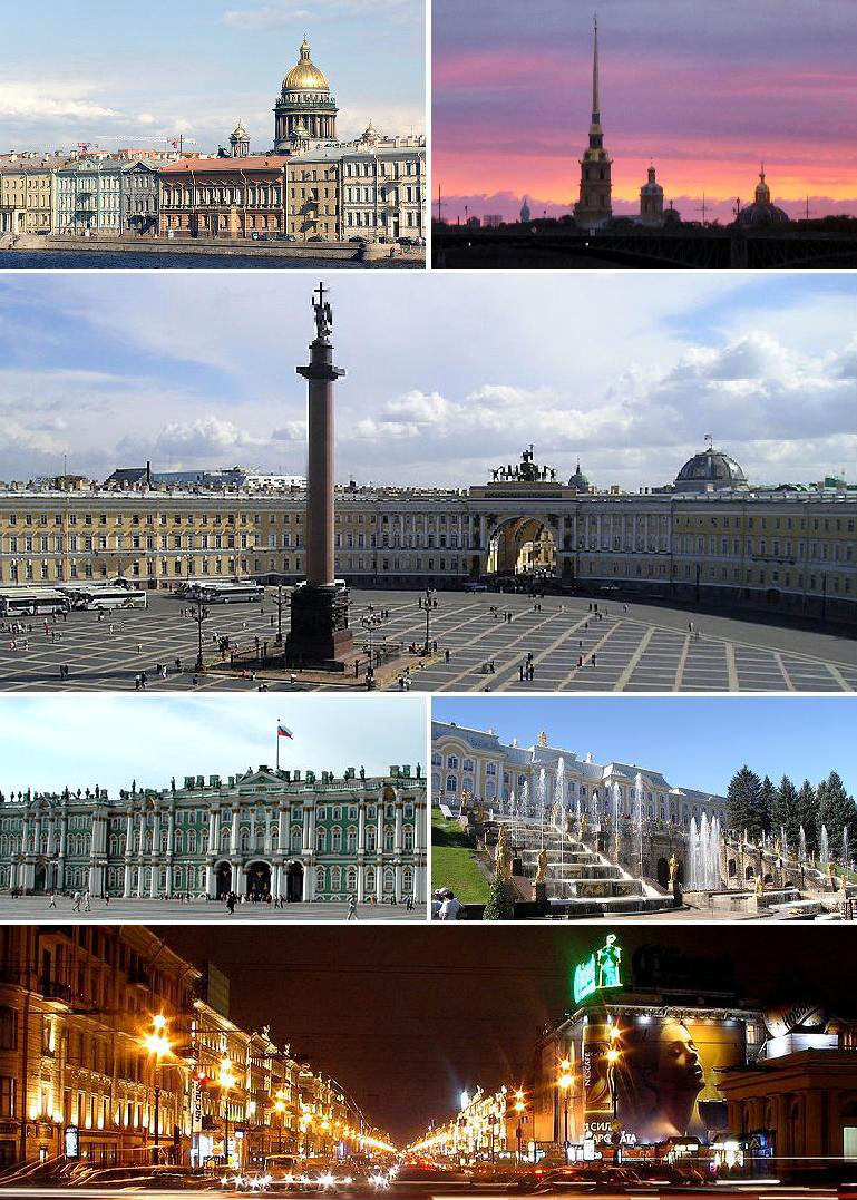 A legnagyobb cégek a St. Petersburg