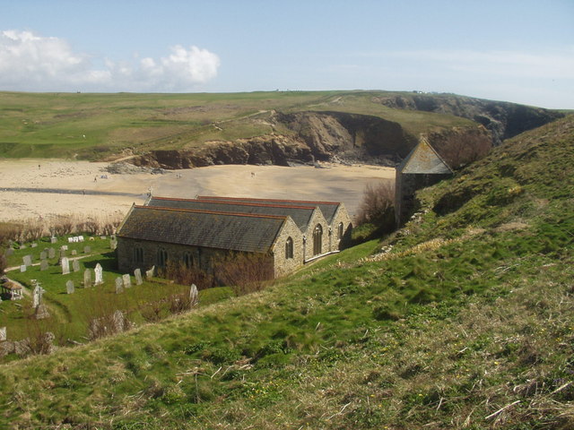 File:St Winwaloe Church, Gunwalloe - geograph.org.uk - 182291.jpg