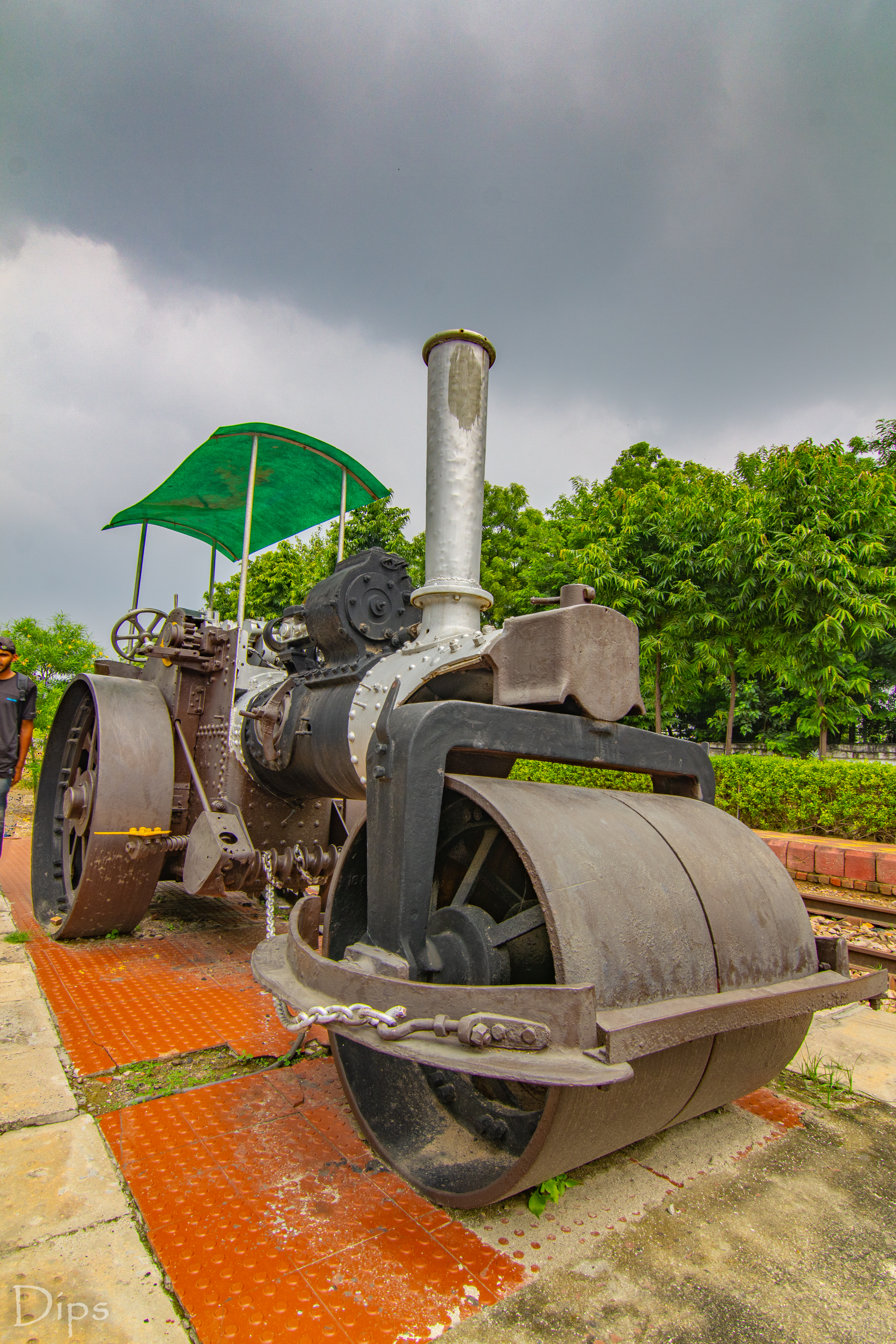 Steam road roller фото 1