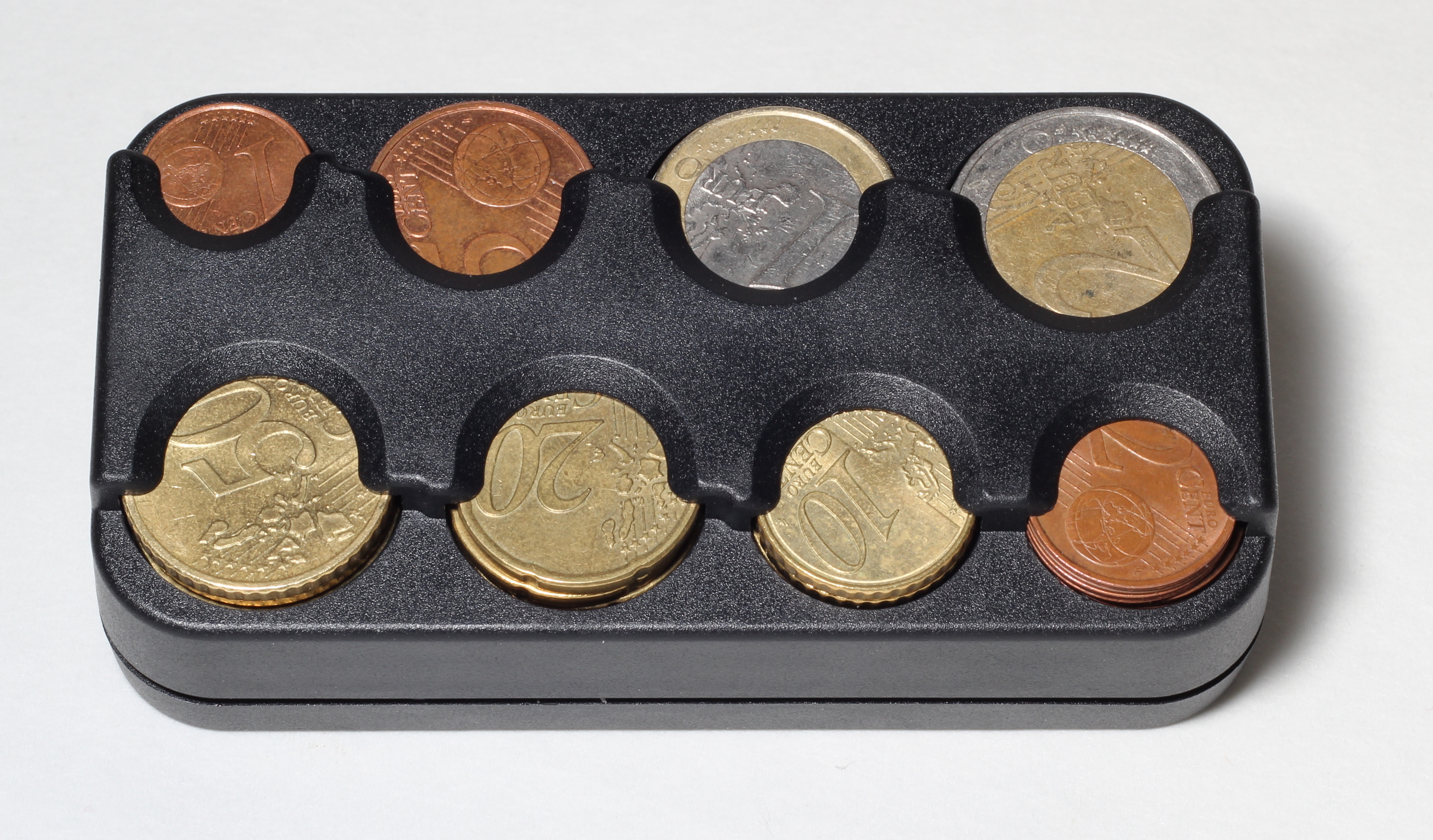File:Trieur de pièces de monnaie en Euro de marque Herbert Richter