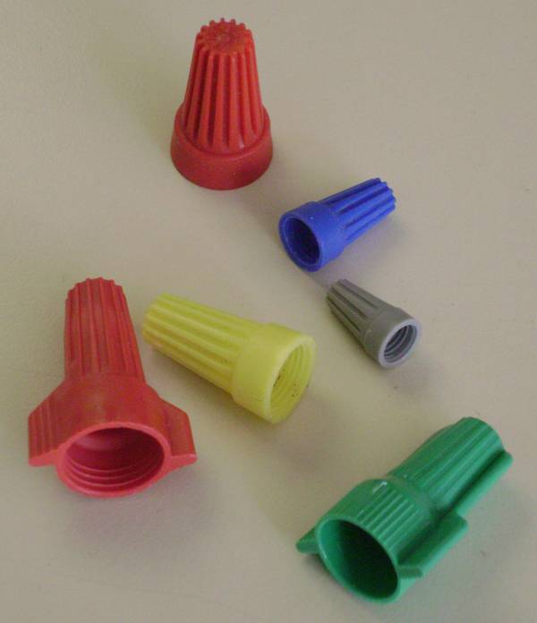 plastic electrical clips