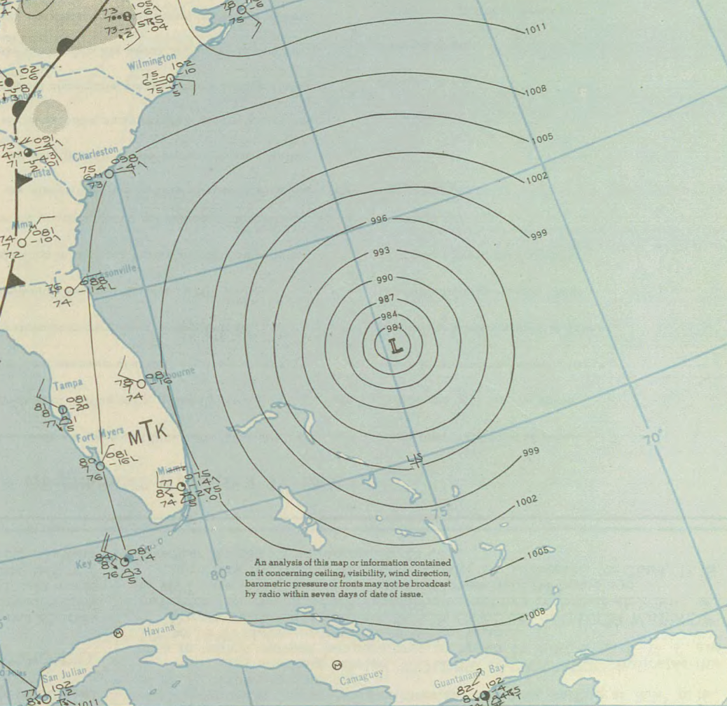 Mid Atlantic Pressure Charts