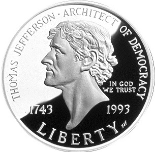 thomas jefferson dollar coin