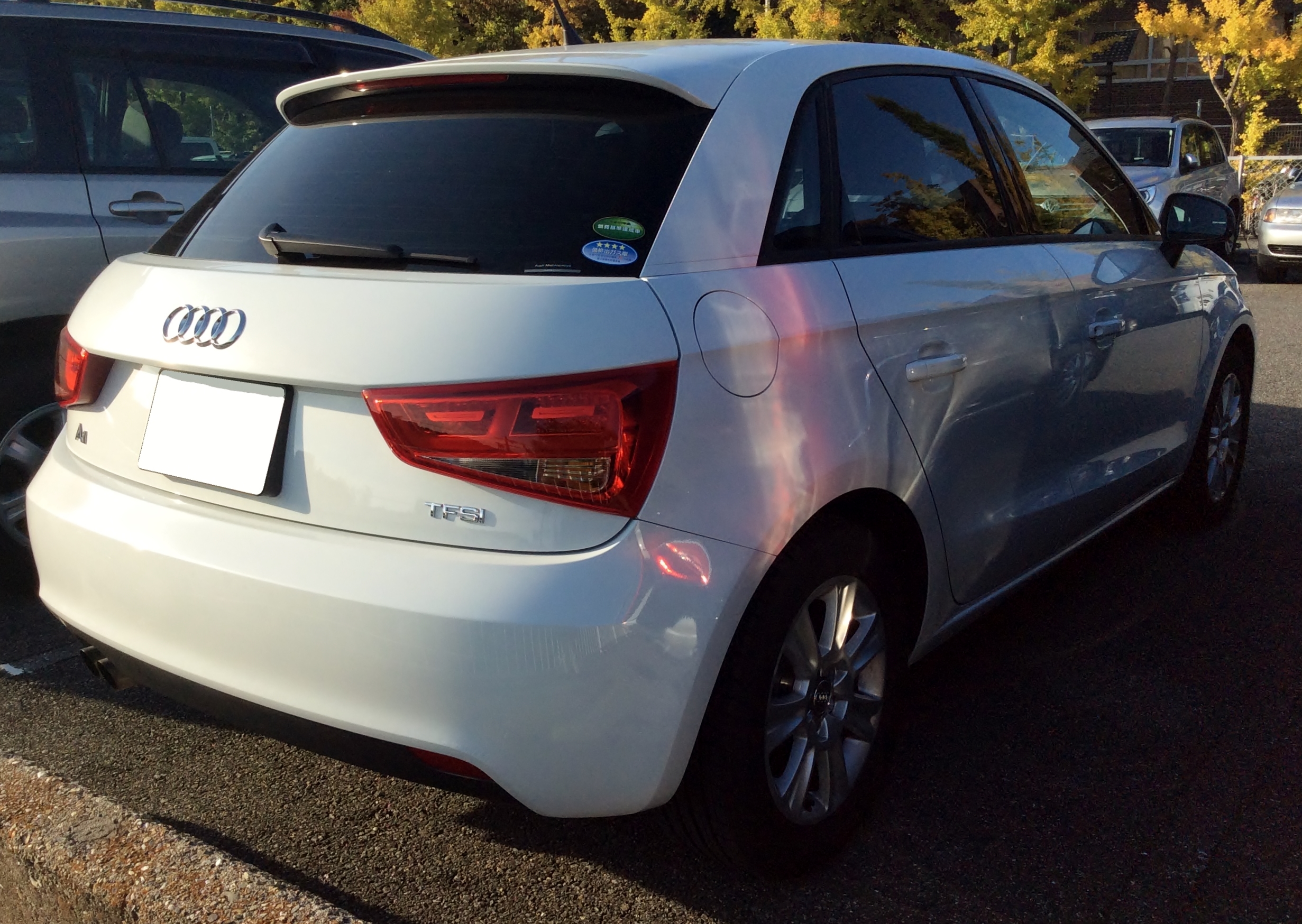 File:Audi A1 Sportback 1.4 TFSI (8XCAX) rear.JPG - Wikimedia Commons