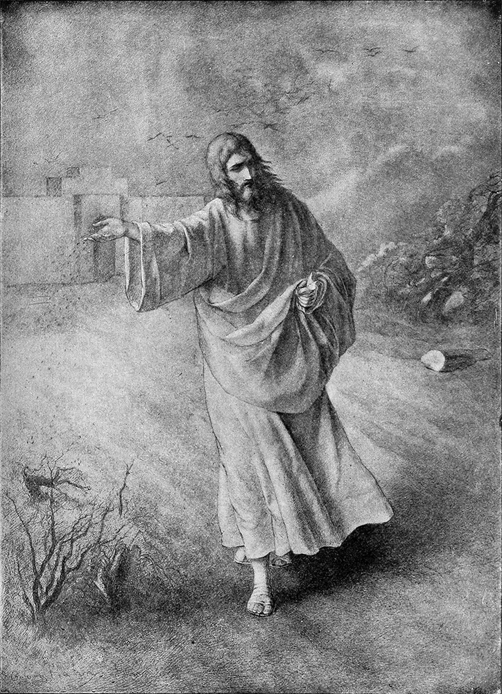 Приход матери. Parable планшет. Sower went forth to Sow his Seed.