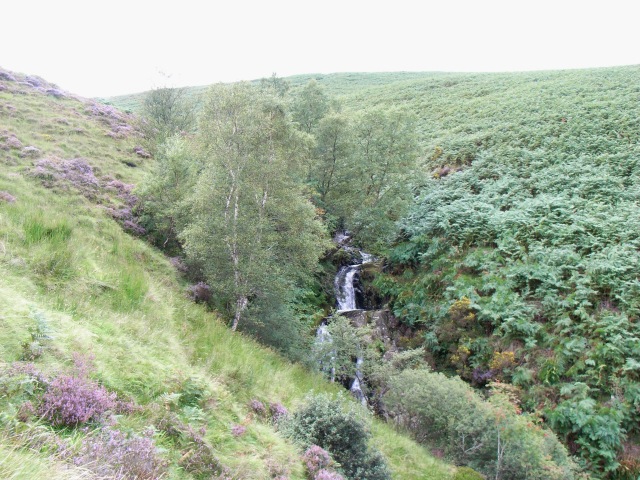 Ballymorefinn Hill Waterfall - geograph.org.uk - 935908