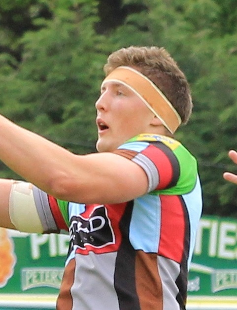 Matthews playing for [[Harlequin F.C.|Harlequins]] in 2014