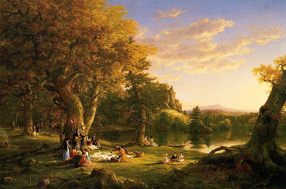 Thomas cole картины