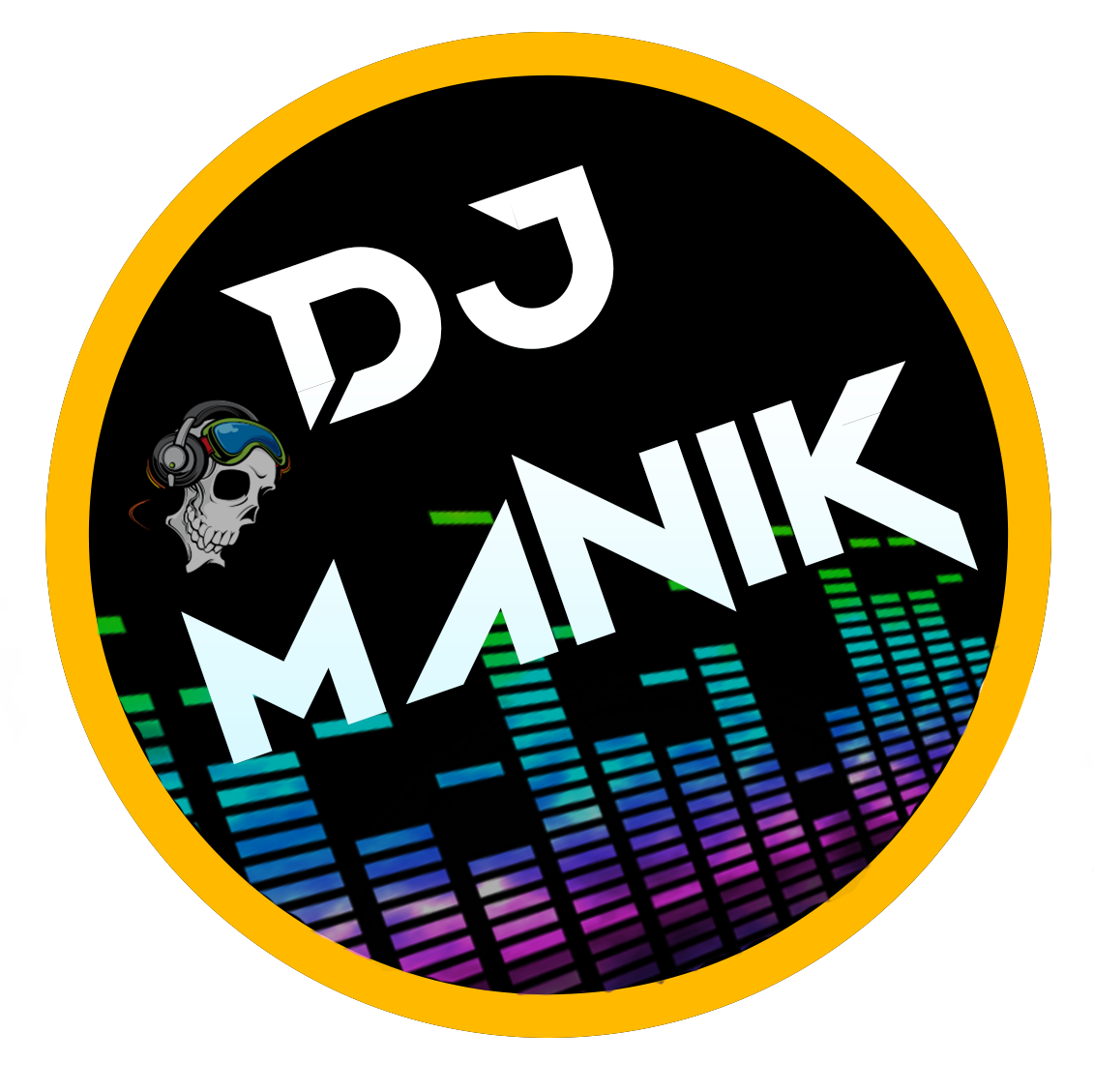 Customizable dj logo design for your musical band