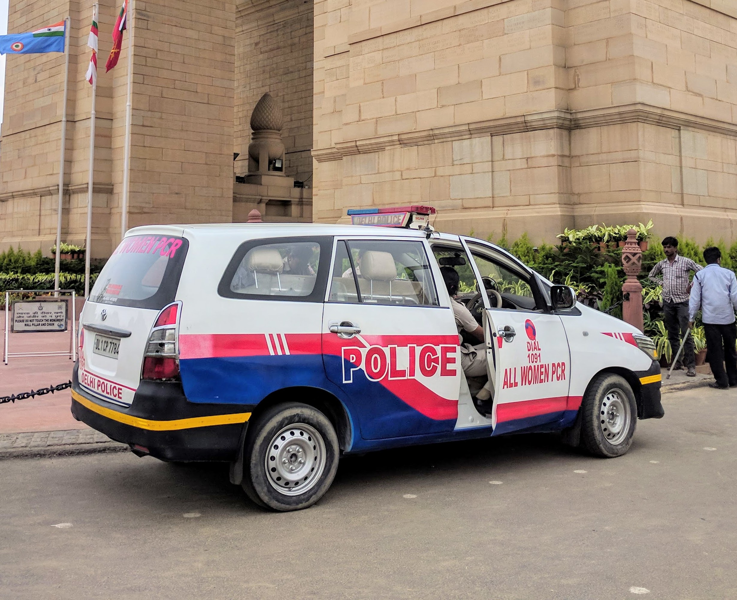 Toyota Innova Crysta Delhi Police