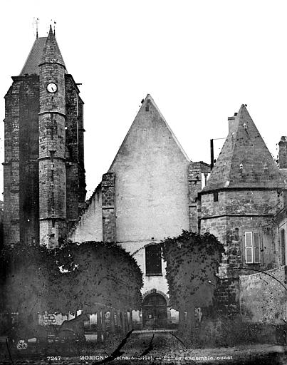 File:Eglise abbatiale de la Trinité (ancienne) - Ensemble - Morigny-Champigny - Médiathèque de l'architecture et du patrimoine - APMH00007247.jpg