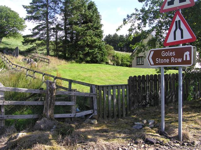 File:Goles Stone Row - geograph.org.uk - 512180.jpg