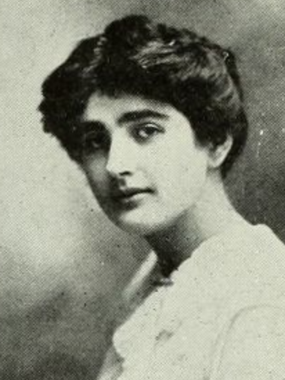 Iphigene Ochs, from the 1914 yearbook of Barnard College