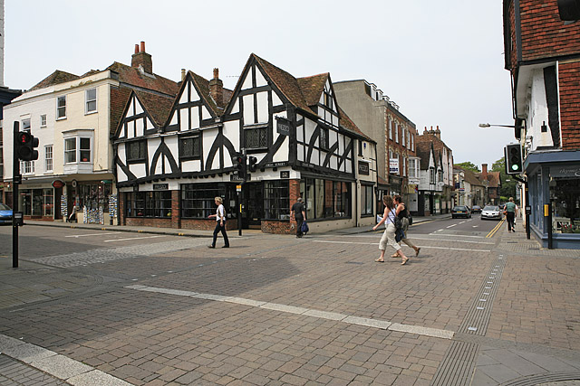 File:Junction of New Street, Crane Street and High Street, Salisbury - geograph.org.uk - 189358.jpg