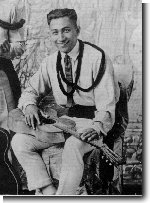 <span class="mw-page-title-main">"King" Bennie Nawahi</span> American steel guitar master from Hawaii