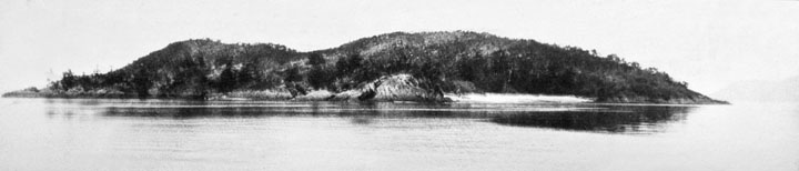 File:Queensland State Archives 1020 Seaforth Island near Lindeman Island in Kennedy Sound on a calm day c 1931.png