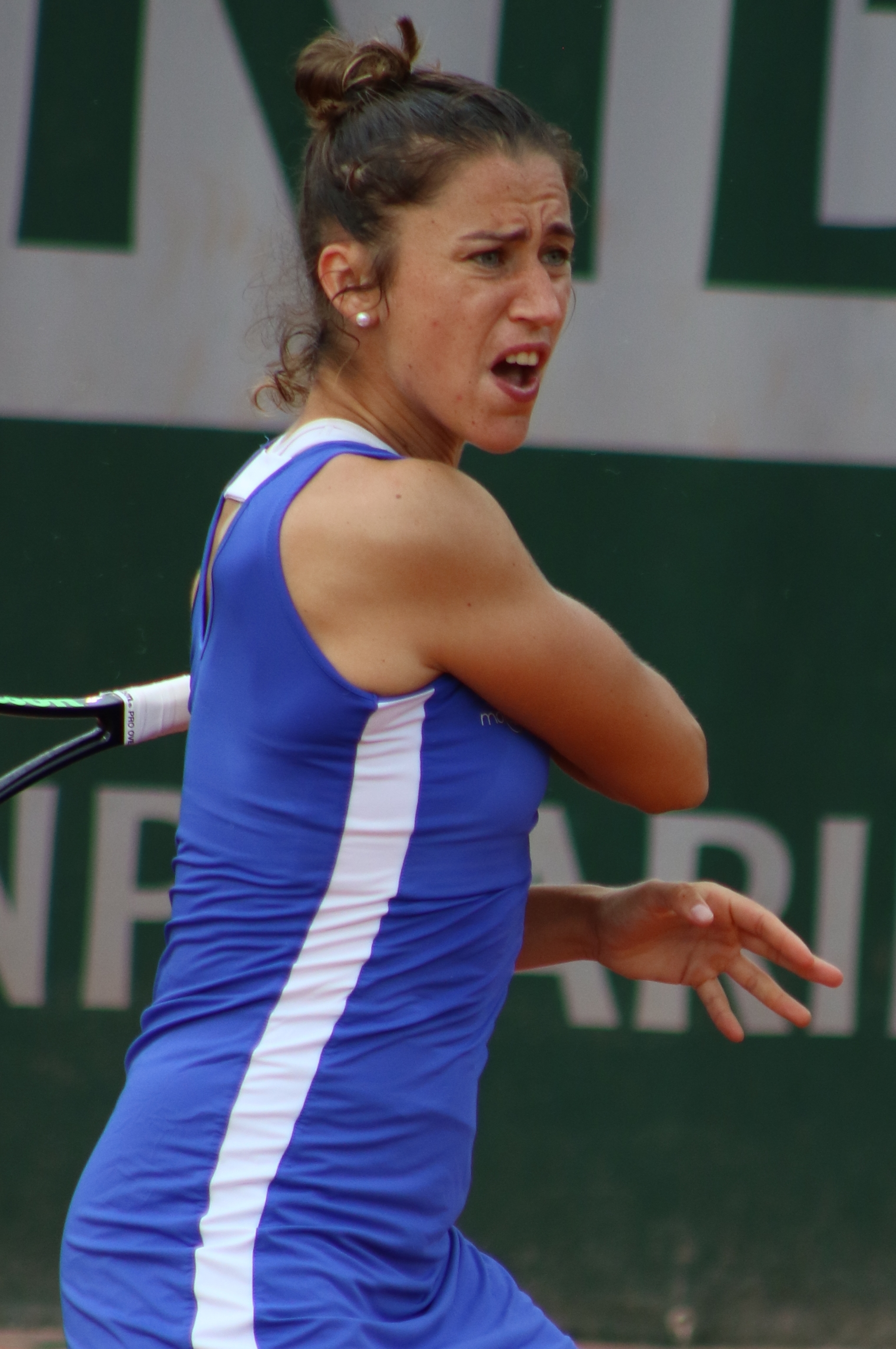 Dubai, UAE, 19th. Feb, 2023. Spanish tennis player Paula Badosa in