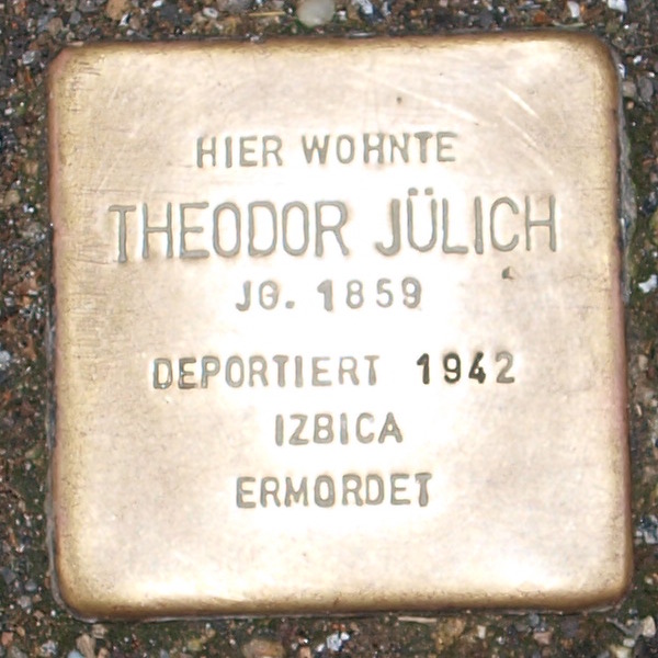 Stolperstein Bad Münstereifel Heisterbacher Straße 3 Theodor Jülich.jpg