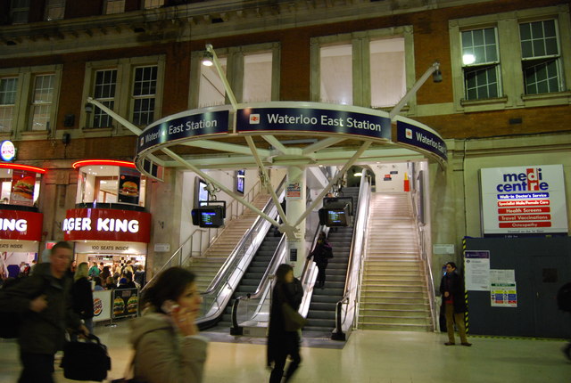 File:The exit to Waterloo East Station from Waterloo Station - geograph.org.uk - 1135347.jpg