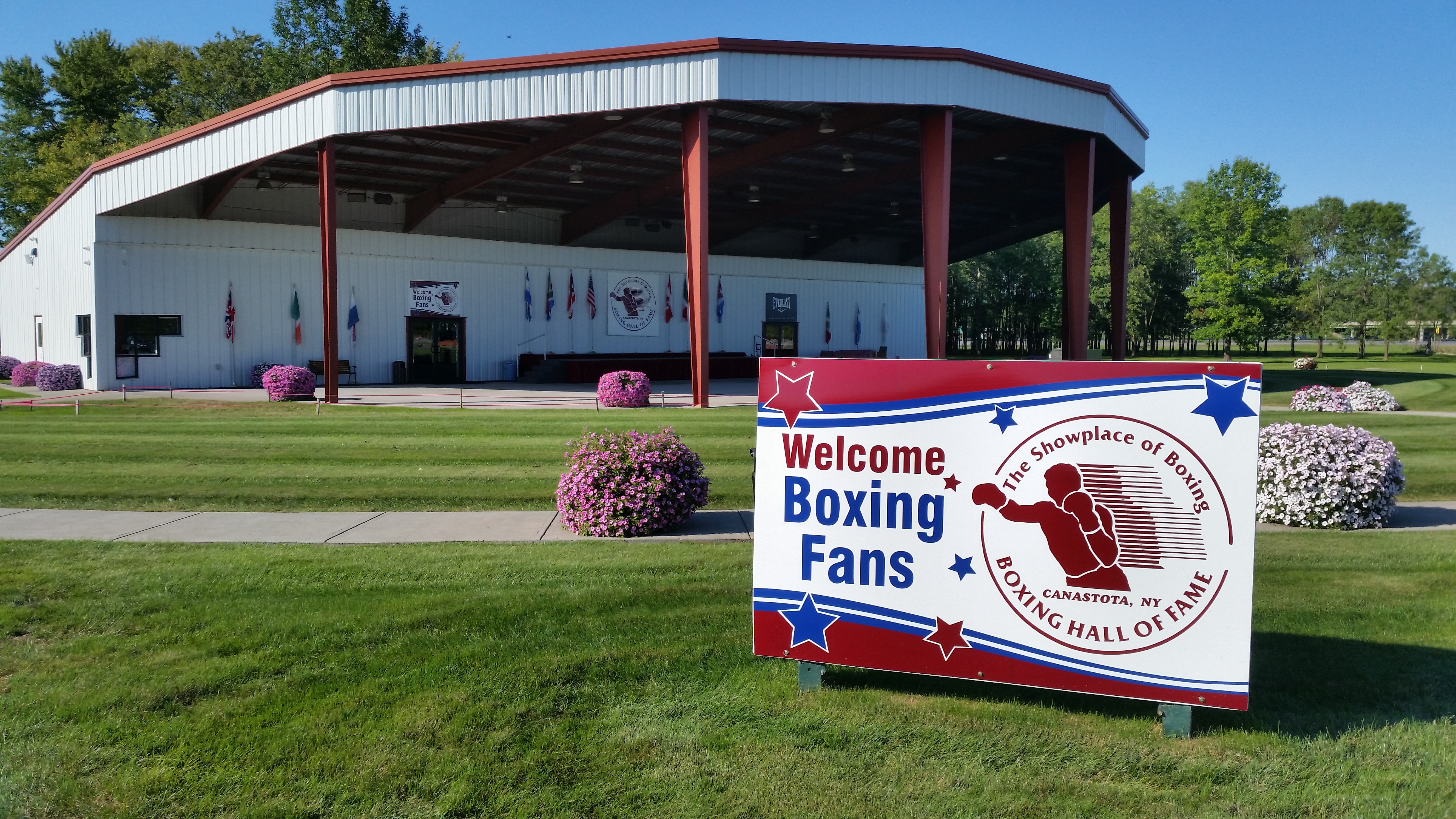 Boxing hall